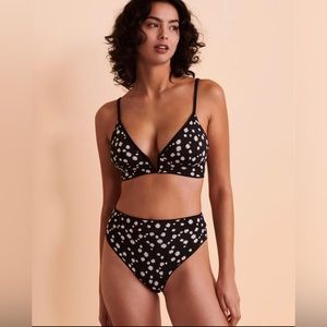 Maaji black orchid reversible bikini